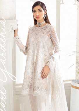 Suffuse Embroidered Net Wedding Collection Pearl Gardenia 2019